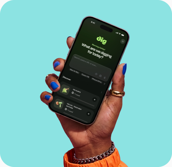 The Dig app on iPhone