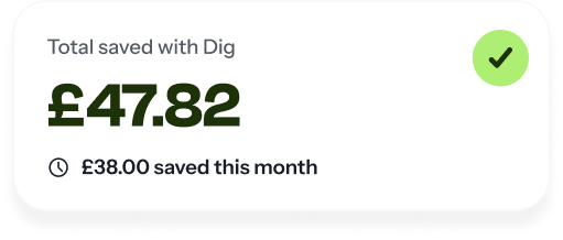 Buy at the best price, see what you saved