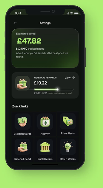 Dig app on iPhone